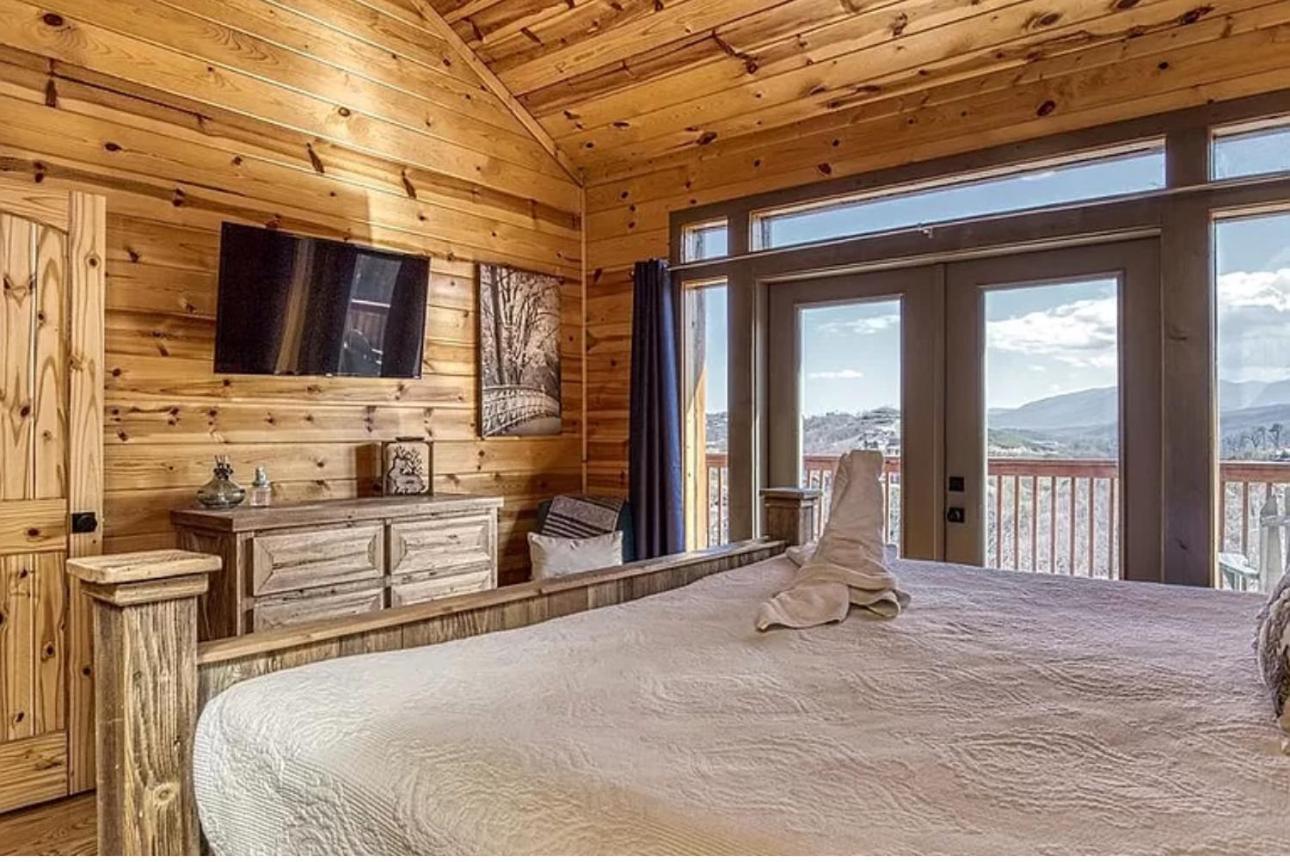 Hawk'S View Log Cabin -Mountains In Gatlinburg. Villa Exterior photo
